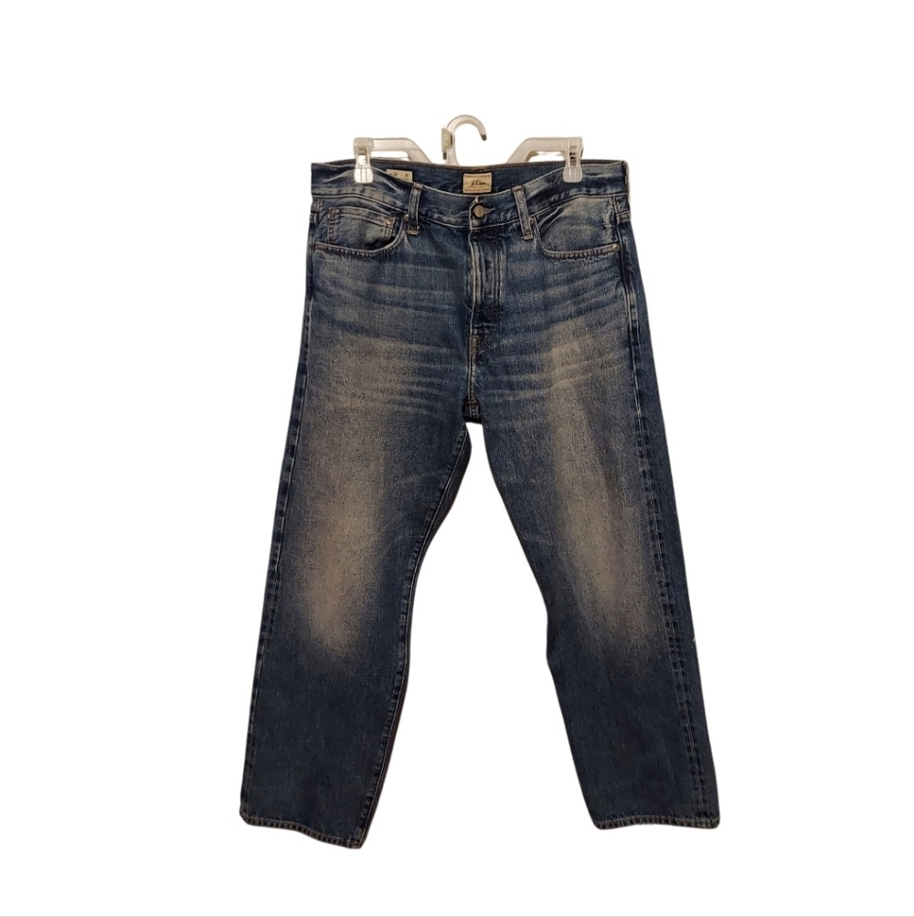 J. Crew Classic Mens Jeans Size W 32 L30 Medium Wash Preppy Casual